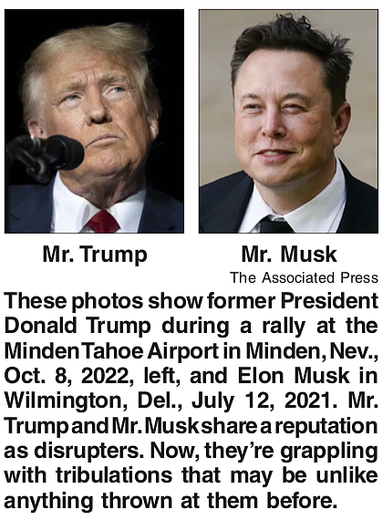 Elon Musk and Donald Trump share bestride-the-colossus egos, an incessant desire to be the center of attention and a platform …