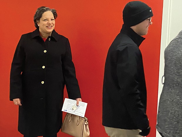 Virginia State Sen. Jennifer L. McClellan arrived at Diversity Richmond early on Dec. 20 to vote in a special “firehouse” primary. After winning the primary by capturing 85 percent of the 27,900 votes cast, Sen. McClellan hopes to make history in February 2023 by being elected the first Black woman to represent Virginia in the U.S. Congress.