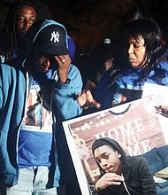 Tamel Durant, a 17-year-old Richmond Alternative School student, was looking forward to graduating next spring. He won’t. His body was found in a trash can after he was shot and killed in Fairfield Court on Oct. 19. The teen had lived in Richmond for two years after moving from New York to live with his father, Jemil Durant, left.