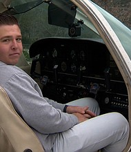Brock Peters, 18, has had his pilot's license for four months.
Mandatory Credit:	KCBS/KCAL