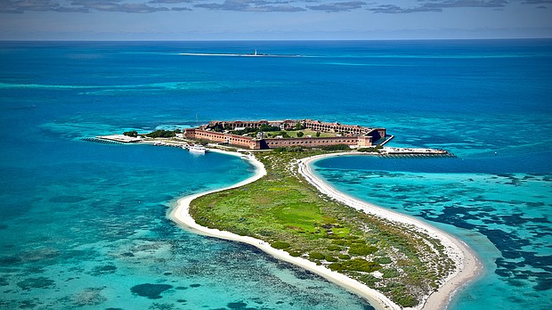 Dry Tortugas National Park in the Florida Keys is temporarily closed to the public due to an influx of migrants from Cuba.
Mandatory Credit:	Jeffrey K Collins/iStockphoto/Getty Images