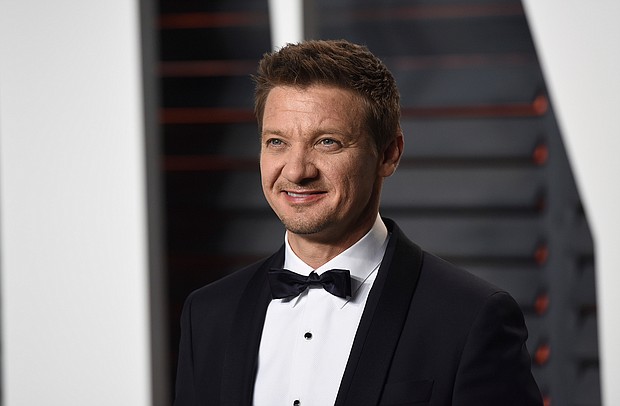 Jeremy Renner, here in 2016 in Beverly Hills, California, is in ICU recovering from two surgeries after being injured in snow plowing incident.
Mandatory Credit:	Anthony Behar/SIPPL Sipa USA/AP