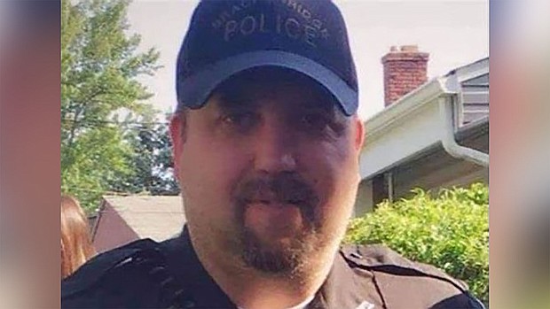 Brackenridge Police Chief Justin McIntire was killed while chasing a man wanted on a weapons-related probation violation, police said.
Mandatory Credit:	From Allegheny County Sheriff's Office