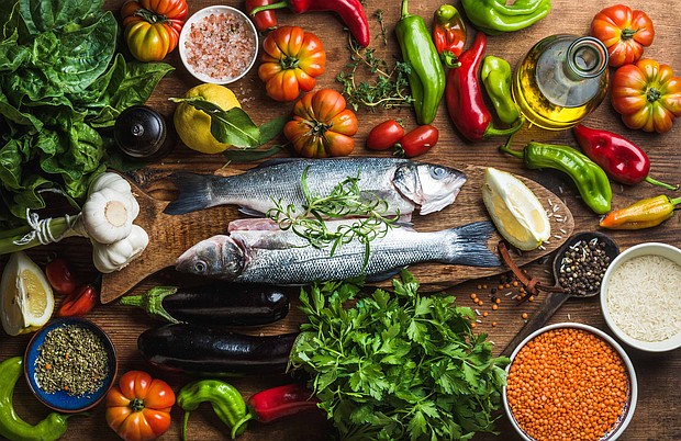 The Mediterranean style of eating is named the best diet for 2023.
Mandatory Credit:	Foxys Forest Manufacture/Shutterstock