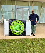 Robert Thomas of District Market Green Grocers: