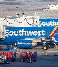 Southwest Airlines planes are pictured here at Baltimore Washington International Airport (BWI) on December 28.
Mandatory Credit:	Jim Lo Scalzo/EPA-EFE/Shutterstock