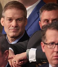 US Rep. Jim Jordan (top left) participates in the vote for speaker of the House on the first day of the 118th Congress in the House Chamber of the US Capitol Building on January 3 in Washington, DC.
Mandatory Credit:	Win McNamee/Getty Images
