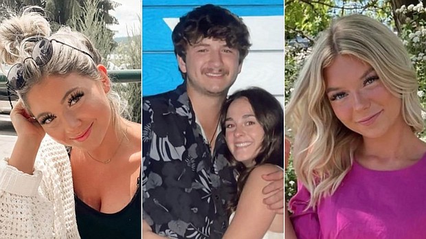 From left: University of Idaho students Kaylee Goncalves, Ethan Chapin, Xana Kernodle and Madison Mogen were found dead November 13 at an off-campus home in Moscow, Idaho.
Mandatory Credit:	Obtained by CNN