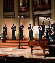 The Grammy® Award-winning Houston Chamber Choir, under the direction of Robert Simpson, presents the regional premiere of Sarah Kirkland Snider’s Mass for the Endangered with Loop38 on Saturday, Feb. 4 at St. John the Divine Episcopal Church

Credit: Jeff Grass Photography