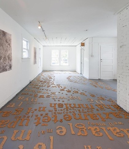 An installation by artist JD Pluecker, a Support for Artists and Creative Individuals grantee