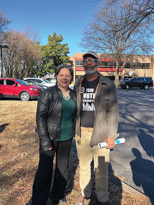 Sen. McClellan and Jerome Legions Jr.