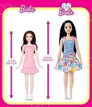 My First Barbie is bigger than the originally Barbie fashion doll and features a softer body.
Mandatory Credit:	Courtesy Mattel