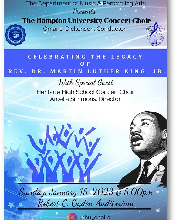 Events in Hampton will honor the legacy of Dr. Martin Luther King, Jr. throughout the month. The day is observed …