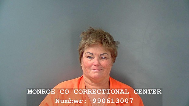 Billie Davis said she was motivated by race when she repeatedly stabbed the victim -- an Asian student at Indiana University -- last week on a city bus, according to court documents and a student group.
Mandatory Credit:	Monroe County Corrections