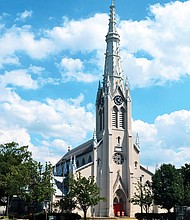 The Basilica of St. Mary of the Immaculate Conception in Norfolk.