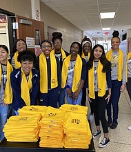 Students at LaMarque High School