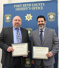 Investigator Jesse Murphy and Home Depot Investigator Mike Collins