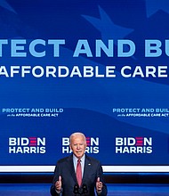 Sign-ups for ACA coverage have soared under President Joe Biden.
Mandatory Credit:	Drew Angerer/Getty Images