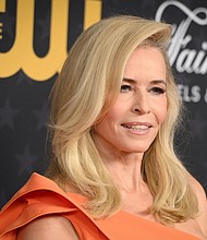 Chelsea Handler, seen here in Los Angeles, California, on January 15, says she 'didn't know' she was on Ozempic
Mandatory Credit:	Stewart Cook/Shutterstock