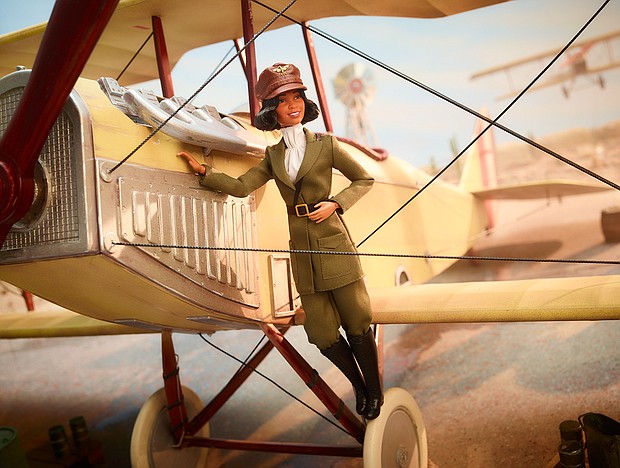 On January 25, Barbie officially announced the launch of its Bessie Coleman doll, as part of its "Inspiring Women" series, in honor of both her January 26 birthday and Black History Month's imminent beginning.
Mandatory Credit:	Mattel Inc.