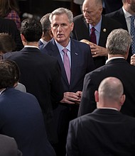 Fewer than one-third of Americans believe that House GOP leaders are prioritizing the country's most important issues, according to a new CNN Poll conducted by SSRS.
Mandatory Credit:	Nathan Posner/Anadolu Agency/Getty Images