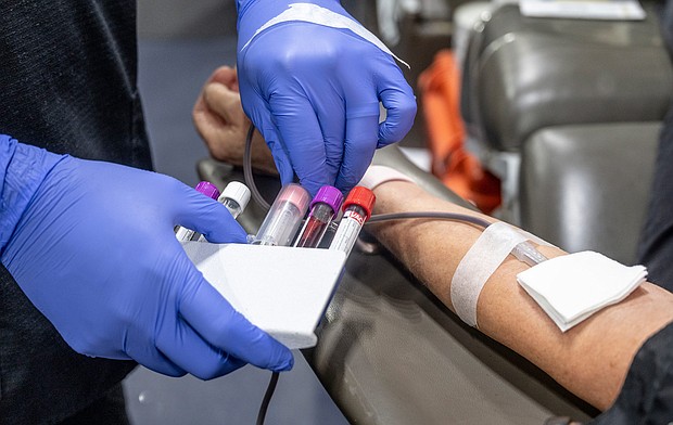 The FDA proposes individual risk assessments for blood donors, opening up opportunities for more men who have sex with men to donate.
Mandatory Credit:	Paul Bersebach/MediaNews Group/Orange County Register/Getty Images