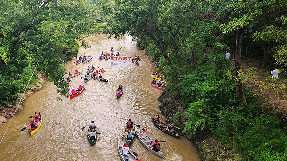 After celebrating its half-century anniversary last year, the Buffalo Bayou Partnership Regatta is still going strong as the largest canoe …