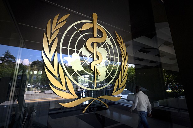 Covid-19 remains a global health emergency, the World Health Organization (WHO) said on Monday. Pictured is the organization office on May 18, 2018 in Geneva.
Mandatory Credit:	Fabrice Coffrini/AFP/Getty Images