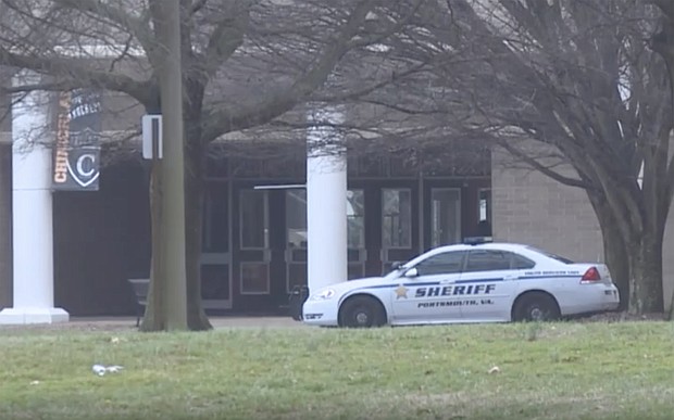 Churchland's administration immediately investigated the report that a coach took part in a junior varsity game, a representative for the school system told CNN.
Mandatory Credit:	WTKR