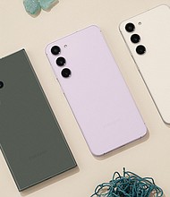 Samsung is set to unveil its latest Galaxy S smartphones and the company is betting that focusing on improvements to the camera will be enough to get consumers to upgrade.
Mandatory Credit:	Samsung