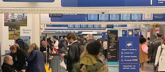 The number of Chicago's homeless community seeking shelter at O'Hare International Airport is up.