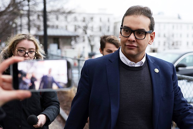 Pathological lying could finally be getting attention as a mental disorder. Rep. George Santos, pictured here in January, faces many investigations into his finances, campaign spending and false statements on the campaign trail.
Mandatory Credit:	Alex Wong/Getty Images