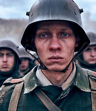 Felix Kammerer in "All Quiet on the Western Front," which leads this year's BAFTA nominations.
Mandatory Credit:	Reiner Bajo/Netflix