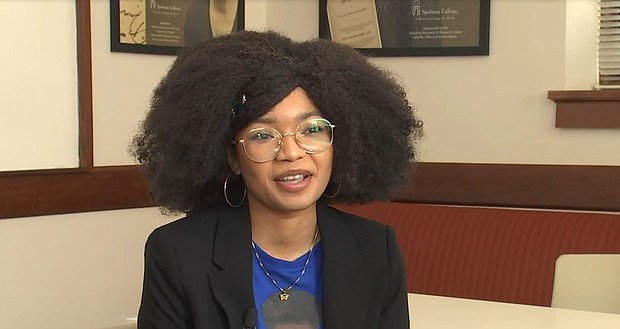 A sophomore at Spelman College is making a name for herself in the world of graphic design during Black History Month.
Mandatory Credit:	WANF