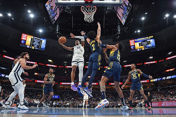 The incident occurred after the game between the Indiana Pacers and the Memphis Grizzlies on January 29.
Mandatory Credit:	Justin Ford/Getty Images