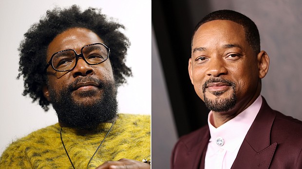 The last time Questlove and Will Smith were on the same stage it was controversial, but anyone looking for Smith in the hip-hop tribute produced by Questlove at the Sunday's Grammy Awards would have been disappointed.
Mandatory Credit:	Leon Bennett/Matt Winkelmeyer/Getty Images