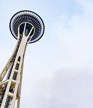Seattle's Space Needle is an iconic US landmark.
Mandatory Credit:	CNN