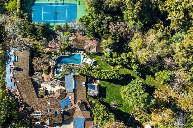 Actor Jim Carrey has listed his California mansion for sale for almost $29 million.
Mandatory Credit:	Sotheby's