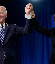 President Joe Biden and Vice President Kamala Harris