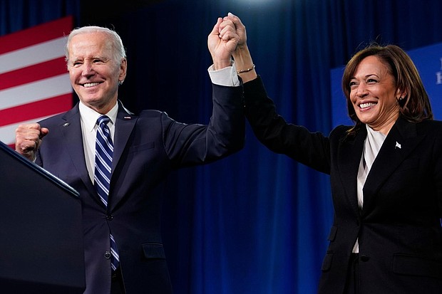 President Joe Biden and Vice President Kamala Harris