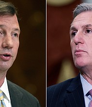 House Speaker Kevin McCarthy on Monday called on Architect of the Capitol J. Brett Blanton to resign after damaging inspector general report last fall.
Mandatory Credit:	Shutterstock, Getty Images