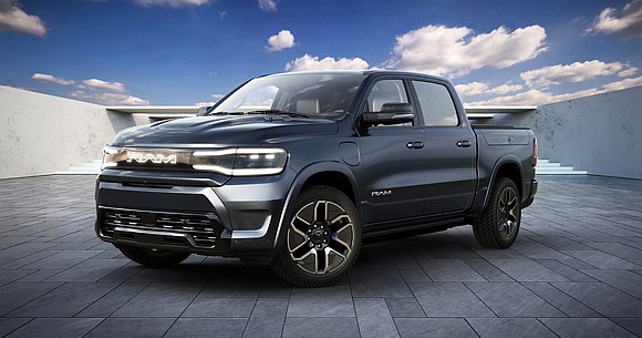 Ram revealed the production version of its electric pickup in a Super Bowl commercial, and it turns out that it …