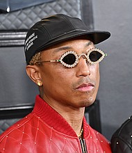 Pharrell Williams, here on February 5, in Los Angeles, is Louis Vuitton's next men's creative director.
Mandatory Credit:	Michael Buckner/Variety/Getty Images