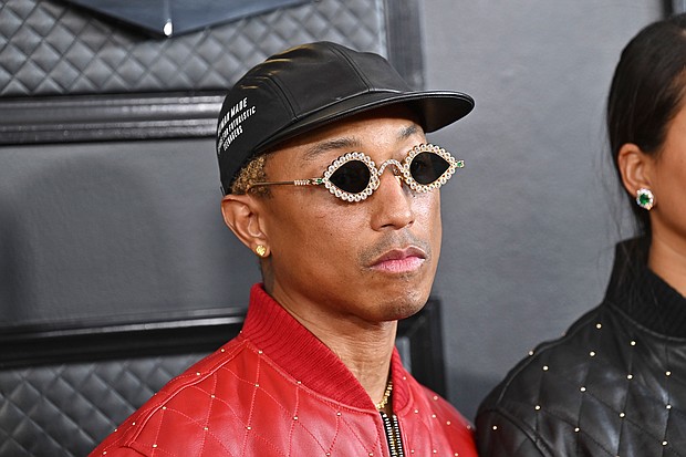 Pharrell Williams, here on February 5, in Los Angeles, is Louis Vuitton's next men's creative director.
Mandatory Credit:	Michael Buckner/Variety/Getty Images