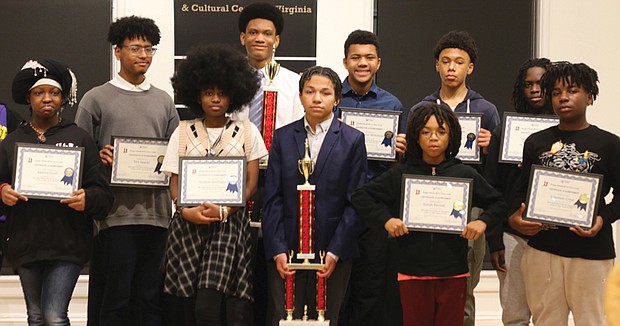 The nonprofit Bright Minds, founded by Richmonders Bernice Travers and Fleming Samuels, seeks to spread interest in the game among city youths by offering free lessons. Other tournament winners include:
2nd Place – Denzel Johnson
3rd Place – Ptah Ahmed
4th Place – Nafiysi Harper
5th Place – Richardson Armstead 
Most Improved Beginner – Alnisa Scott
