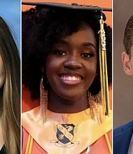 Left to right: Alexandria Verner, Arielle Anderson and Brian Fraser.
Mandatory Credit:	Clawson Public Schools/Family Photo/Phi Delta Theta