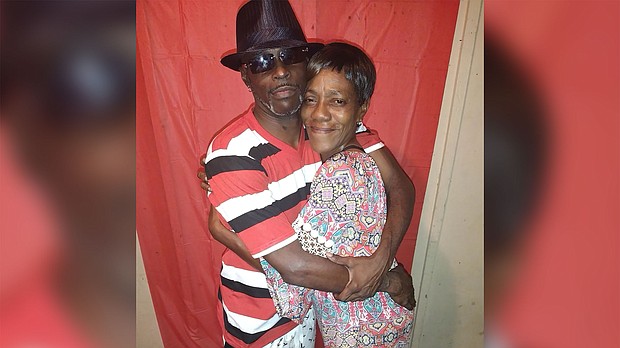Alonzo Bagley, left, and his wife, Tangela Bagley, in a picture provided by his family's attorneys.
Mandatory Credit:	Courtesy Bagley family attorney