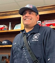 Firefighters are heroes, serving the community any time they get a call. "You give everything you got and at the end of the day it's a really rewarding job," Mark Solis, a firefighter and engineer with the Corpus Christi Fire Department said.
Mandatory Credit:	KRIS