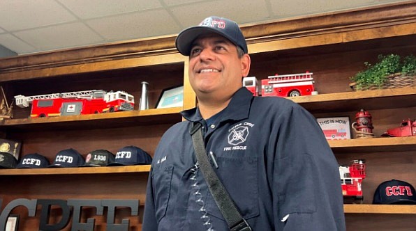 Firefighters are heroes, serving the community any time they get a call. "You give everything you got and at the end of the day it's a really rewarding job," Mark Solis, a firefighter and engineer with the Corpus Christi Fire Department said.
Mandatory Credit:	KRIS