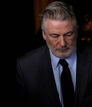 Alec Baldwin, seen here in New York City on December 6, 2022, could face less prison time following a new development in the "Rust" shooting case.
Mandatory Credit:	Andrew Kelly/Reuters/FILE